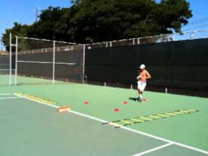 Tennis Footwork Drills, Pinterest