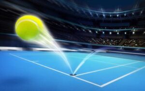 Tennis Balls Bounce to outside the court,Pinterest