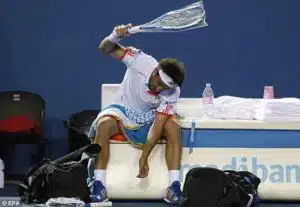 Do Tennis Players Get Fined for Breaking Rackets