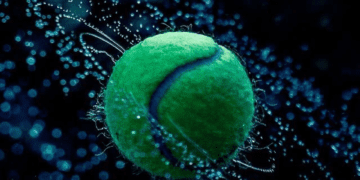 what color is a tennis ball