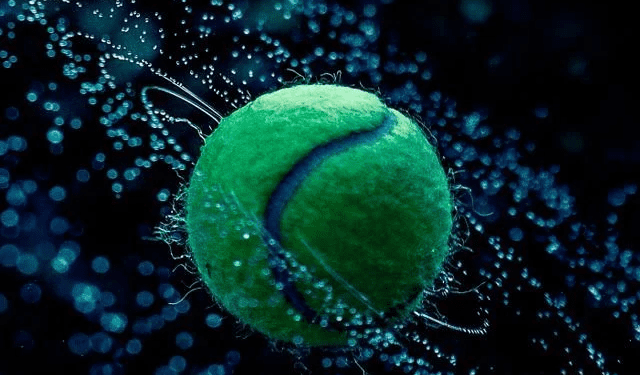 what color is a tennis ball